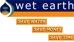 Wet earth irrigation