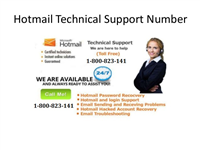 Forgot Hotmail Password Recovery Number 1-800-823-141