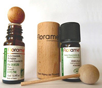 Wood Diffuser with Florame Essential Oils