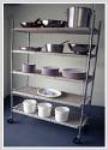 Atlas Plastic Mat Shelving With Microban Protection